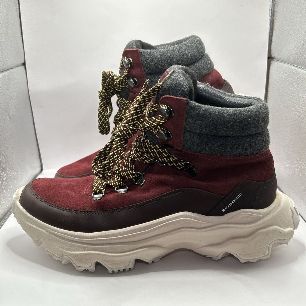 Sorel Women's Winter Boots - Red, Gray, Brown